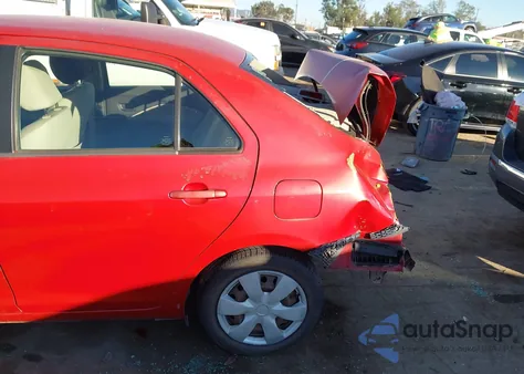 2008 Toyota Yaris из США, поврежденный, VIN JTDBT923981235644